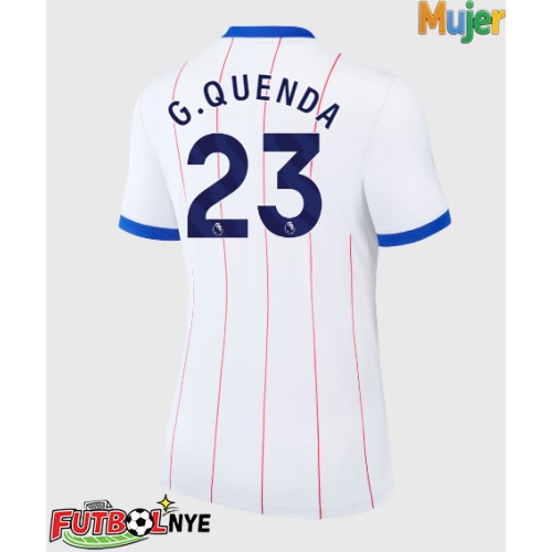 Camiseta Chelsea Geovany Quenda #23 Tercera Equipación para mujer 2026-27 manga corta